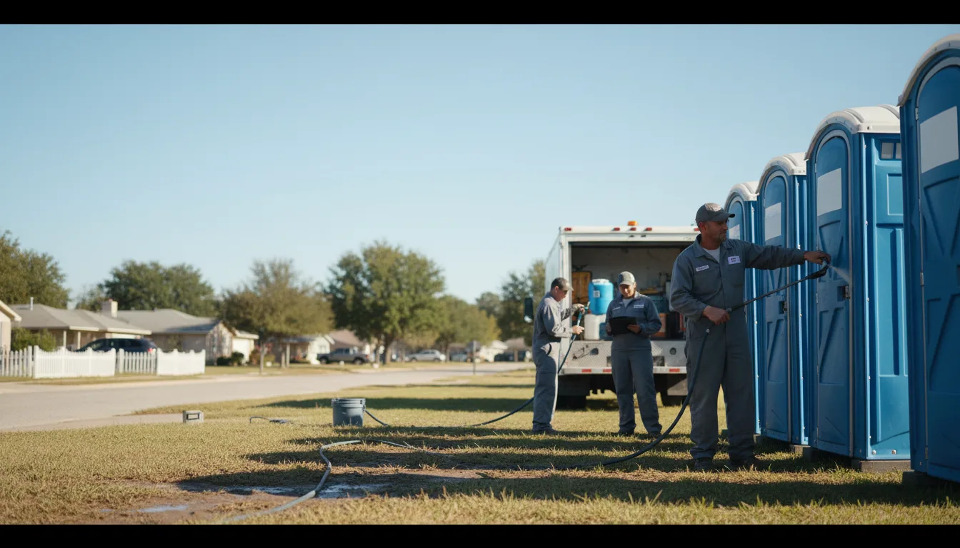 Long-Term Portable Toilet Rental in Vance, SC near me